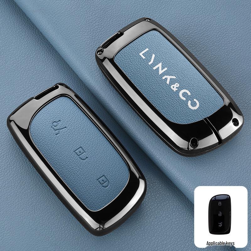 Lynk & Co Key Cover for 2022 Models: 06, 23, 01 New Energy, 05, 09 - Premium Bag & Buckle