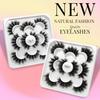 5 Pairs/Box Artificial Mink Hair False Eyelash Natural Thick Reusable Women Fake Lashes Extension Stage Performance Party Girls Eye Makeup Tools