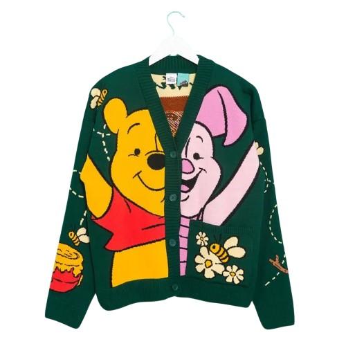 Winnie the Pooh Unisex Adult Knitted Cardigan