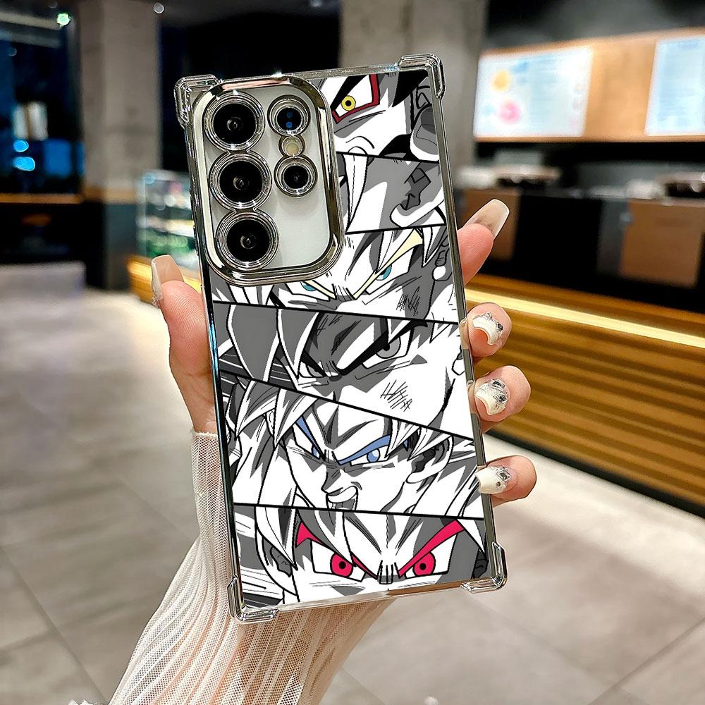 D-Dragon Ball Son Goku Anime Coque For Galaxy S26Ultra Phone Case For Samsung S26 S25 S24 S23 S21 Ultra S20 FE S25 Plus 5G Cover