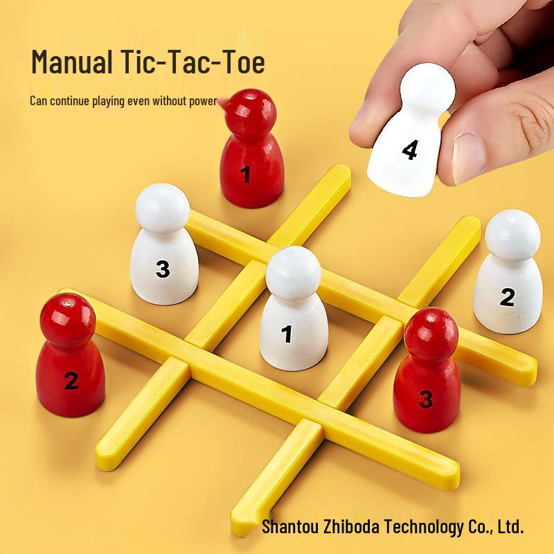 

Игровая машина «Крестики-нолики»: Интерактивная головоломка для родителей и детей для тренировки памяти и стратегической игры