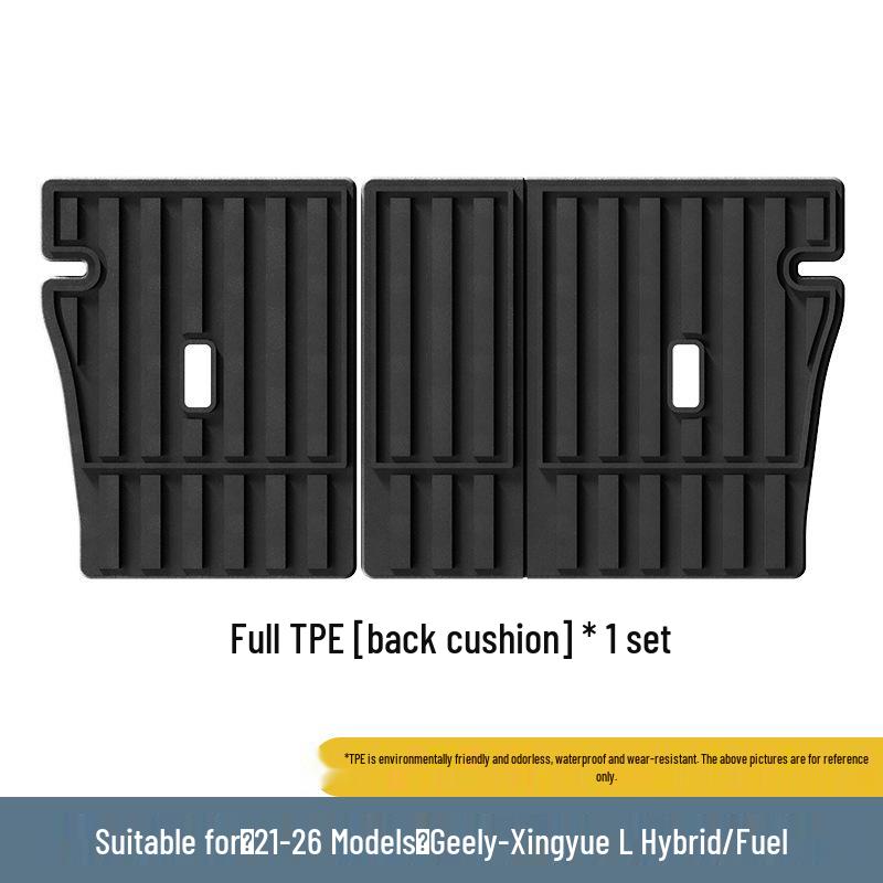 Floor Mats for 2021-2026 Geely Xingyue L: TPE Floor, Trunk, & Seat Back Mats