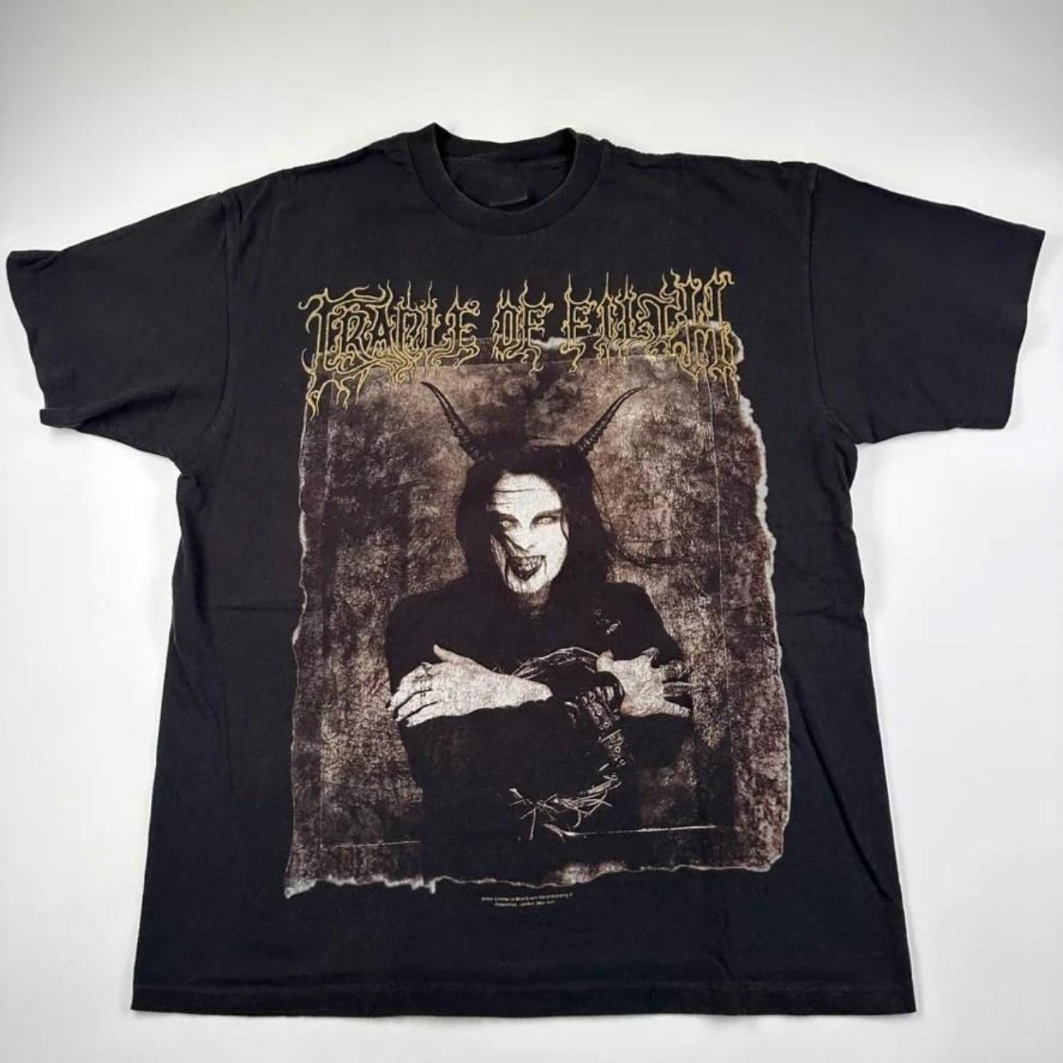 

NEW Cradle Of Filth Black Cotton All Size S-5XL Unisex Shirt DS407 Unisex T-Shirt XXXXXL чорний