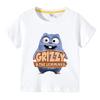3-14 Jahre Kinderkleidung Grizzy und die Lemminge Grafik Kurzarm-T-Shirt 2026 Neu Jungen Niedlich Cartoon Rundhals Baumwolle T-Shirt