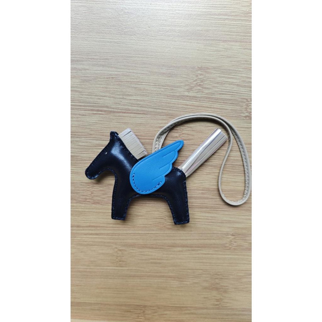 [Jahr des Pferdes] Taschenanhänger, Erfolg, Accessoires, bald Geld, Autoanhänger, Schlüsselanhänger, Lammfell Vollleder