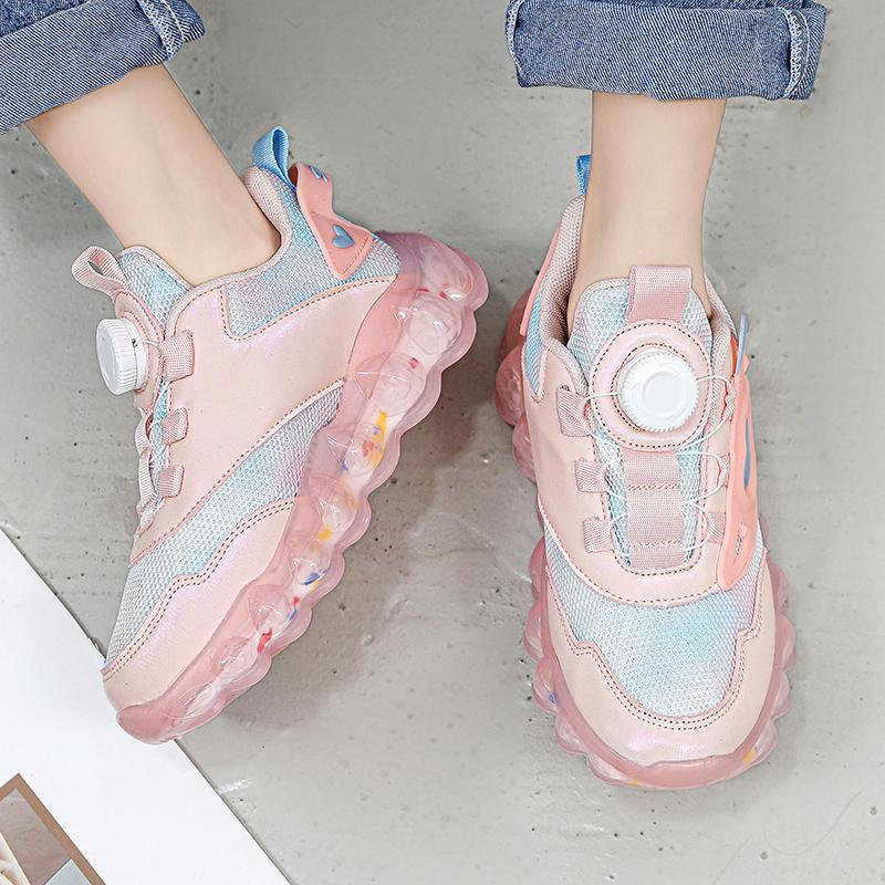 27-38 Kinder Plus Size Leichte und modische Freizeitsportschuhe Mädchen Outdoor-Sport-Laufschuhe