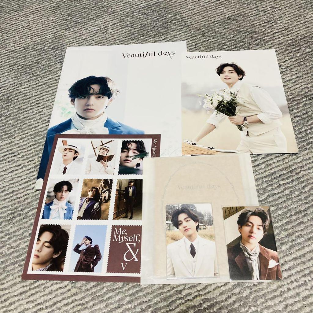 [USED] BTS Photobook Me, Myself, Taehyung V