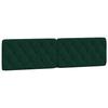 Bed Frame without Mattress Dark Green 200x200 cm Velvet
