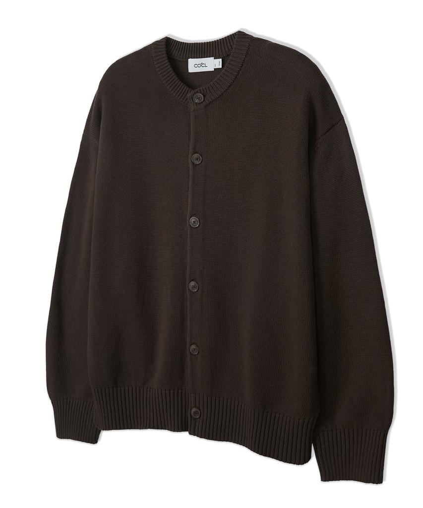 Costume O’Clock Soft Basic Round Cardigan Navy Cooscd020Navy