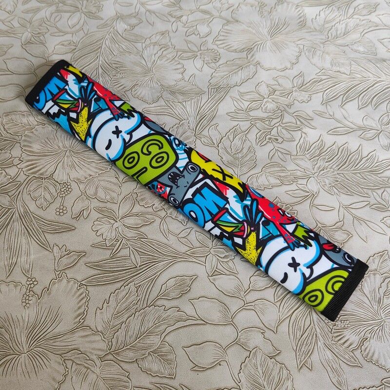 

JDM Automobile Seat Belt Shoulder Protector Cartoon Ethnic Style Long Safety Belt Protective Cover All Year Round Neutral A Little Devil
