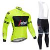 Winter Warm Mountain Bike Breathable Sports Cycling Suit Fleece