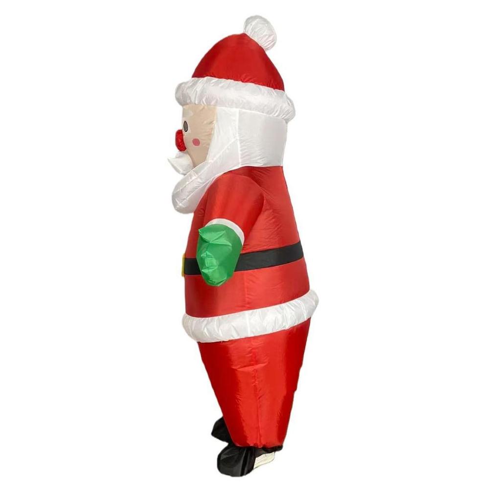 Cross-border Cartoon Santa Claus Inflatable Costume for Christmas Party Cosplay