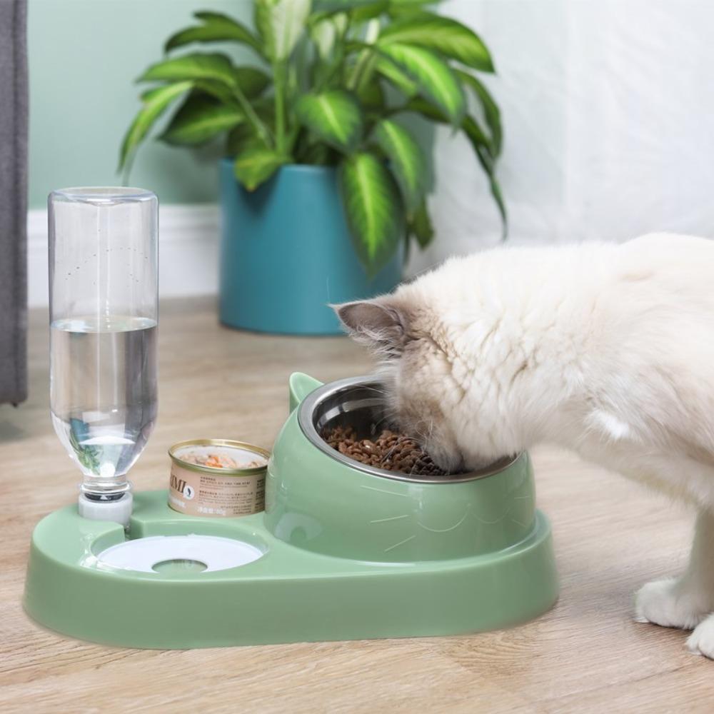 

Durable Large Capacity Automatic Water Dispenser Pet Food Basin Cat Water Feeder Dog Food Container