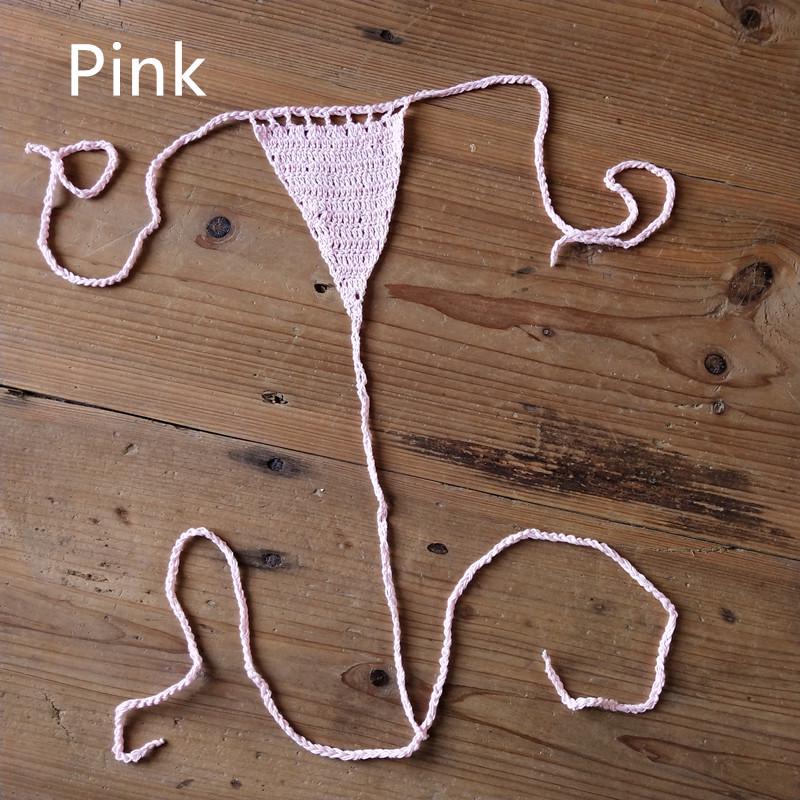 Handmade Romantic Crochet Micro Bikini Swimsuit