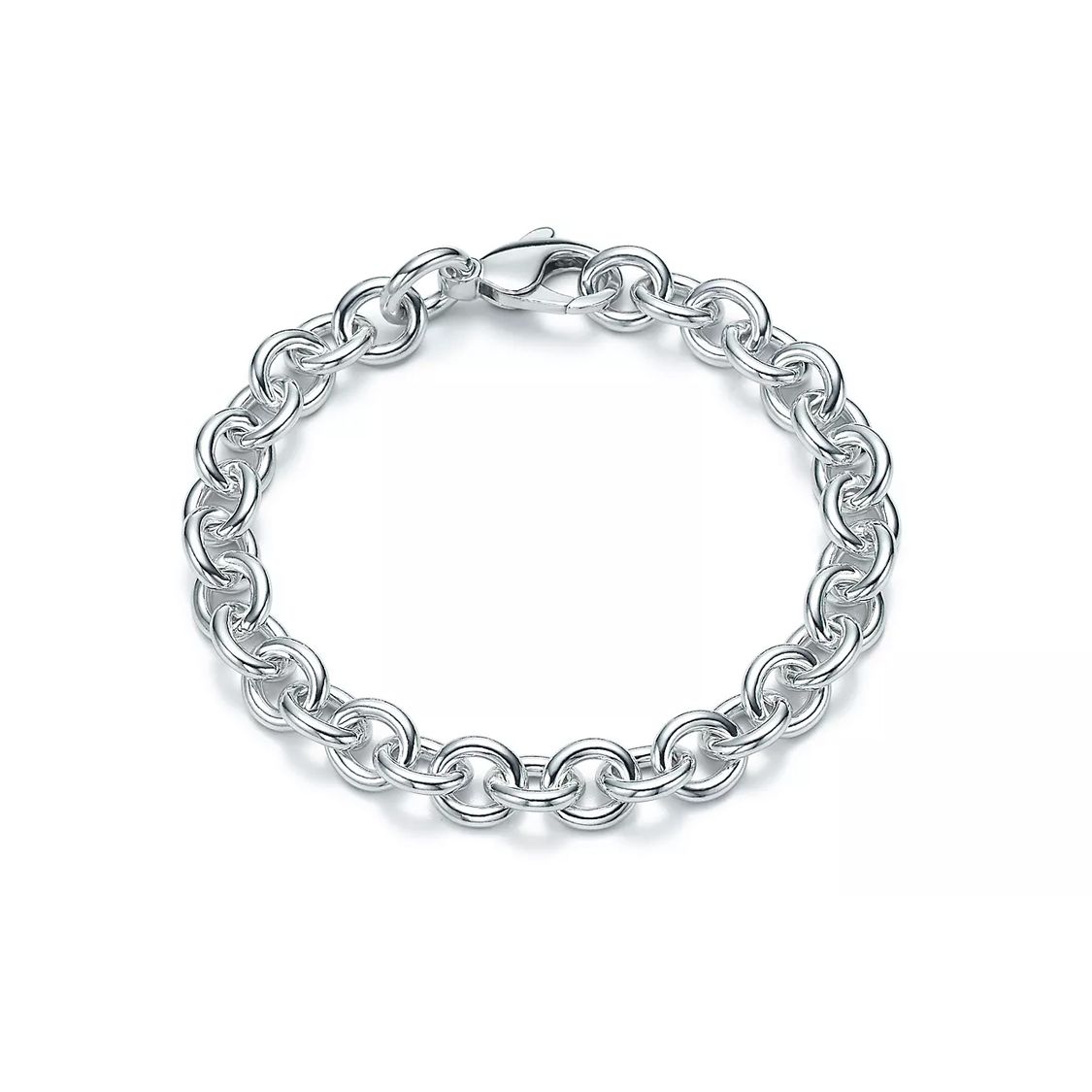

Tiffany & Co. Solid Chain Bracelet Women bracelets Silver 60120603 7,Silver