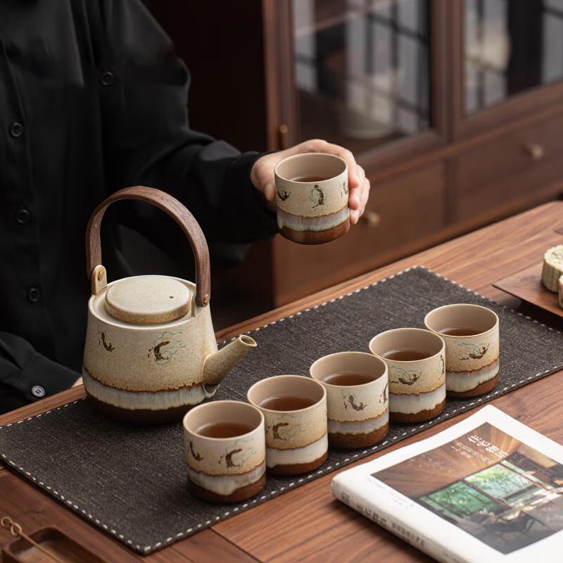 NEW CASTLE Dream Back to Dunhuang Ceramic Tea Set