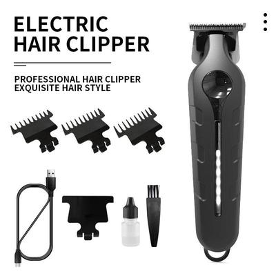 Tondeuse à cheveux électrique avancée 2024: Lisse pour Cheveux Gras, Batterie Longue Durée, Vitesse Réglable, Sans Latence