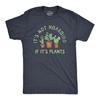 Funny Plant Dad T-Shirt, Botany Gardening Gift