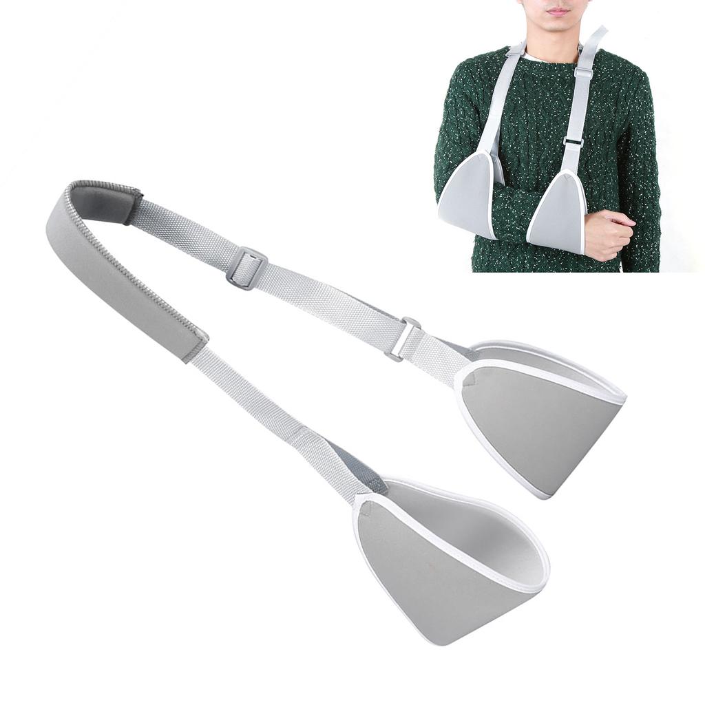 Adjustable Medical Shoulder Arm Sling Swathe Brace Reinforced Immobilizer Broken Forearm