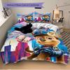 3Pcs Paw Patrol City Adventure Bedding Set Quilt Cover Pillowcase Home Christmas Halloween Gift 1 Duvet Cover 2 Pillowcase S1423