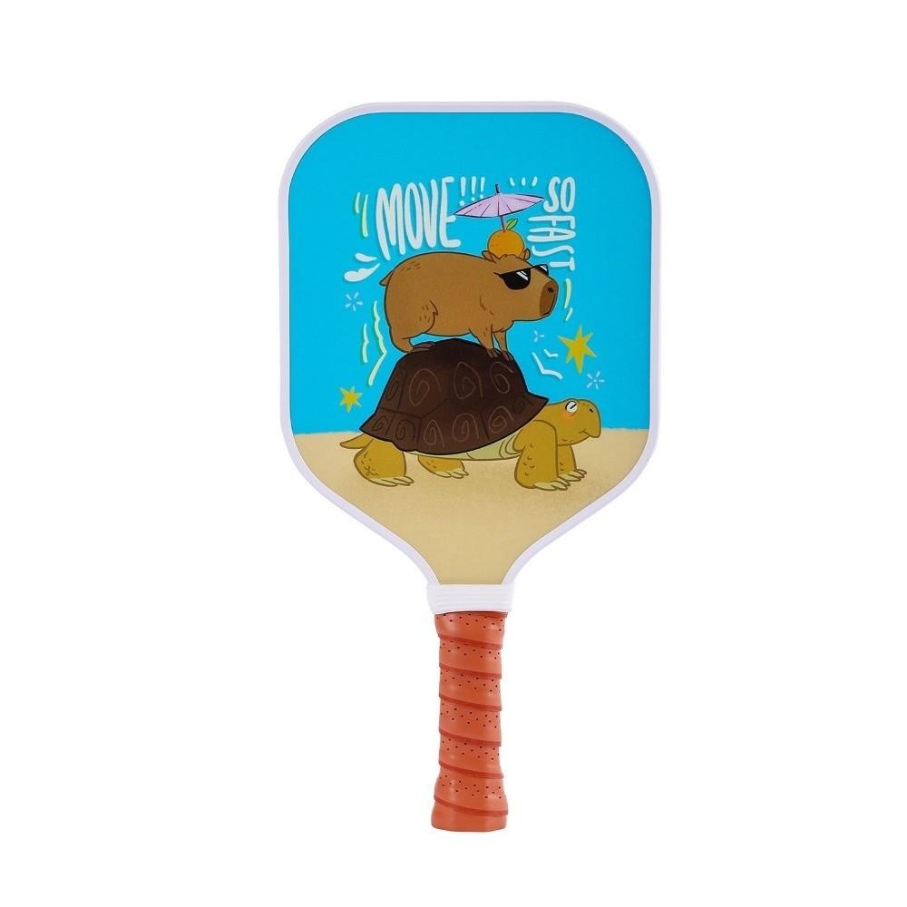 

Glass Fibre Surface Pickleball Racket Cartoon Sports Bat Durable Children s Pickleball Paddle 05