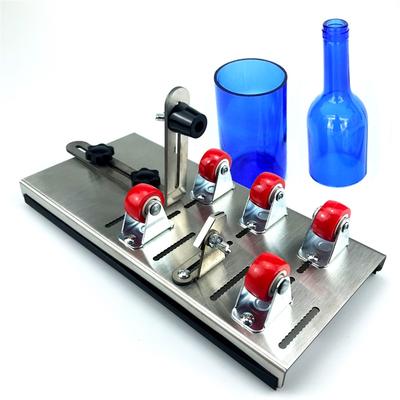 DIY Glass Bottle Cutter Set Adjustable Sizes Metal Glassbottle Cut Machine Crafting Wine Bottles Household Decorations Cutting