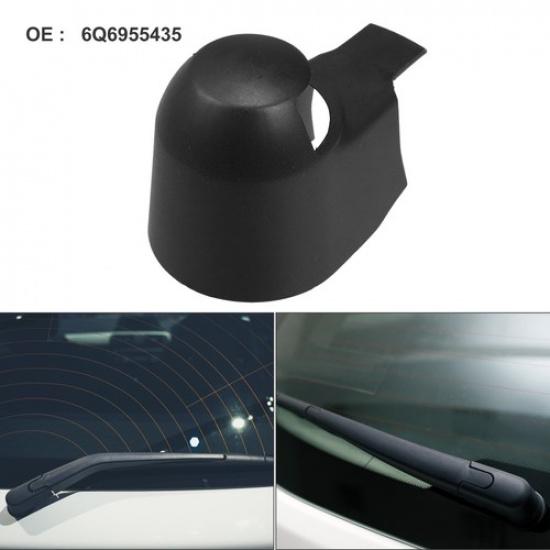 Rear Windshield Wiper Arm Nut Cover Cap Fit for Volkswagen GTI - Pack of 1 Black