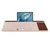 SUPER DREAM Wireless Bluetooth Full Wireless Tablet Keyboard with Smartphone Supports 3 Devices Easy To Includes Numeric Compatible with and English