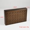 Solid Wood Stand Labret Dermal Anchor Body Piercing Jewelry Top Display Seller Cases Display Tool with Screw Thread