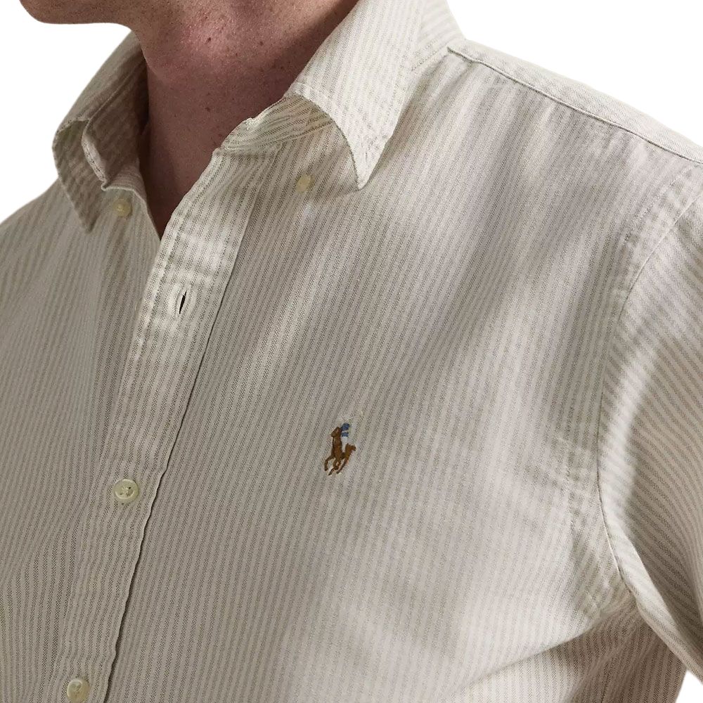 Polo Ralph Lauren Classic Striped Oxford Cotton Shirt Men shirts MNPOWOV16824925-250