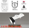 Toilet Bidet Bathroom Intelligent Non‑Electric Cold Hot Water Toilet Bidet Sprayer Set With Double Nozzle