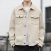 Men's Trendy Retro Corduroy Jacket - Loose Casual Workwear for Spring & Autumn