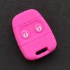 Silicone Car Key Cover Case for Rover MG for Land Rover Defender Freelander 2Buttons Remote Key Alarm Key Case Shell
