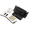 Musiclily Pro BL002 Tremolo Unit Bridge, 10.8mm Pitch, 34mm Brass Block, for Floyd Rose Electric Guitars, Black