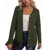 Women's Fashionable Casual Long Sleeve Solid Color Jacket