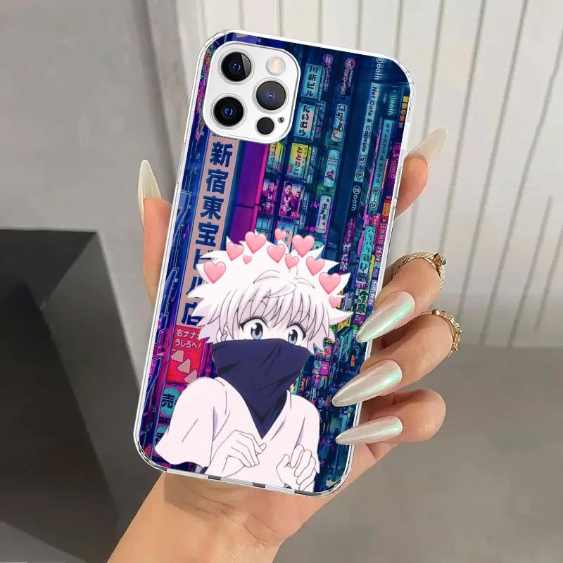 Hunter HXH Killua Phone Case for Iphone 17 Air 16 15 Plus 14 13 Mini 12 11 Pro Max 16E 7 8 SE 2020 Soft Funda Print Shell 17 Air