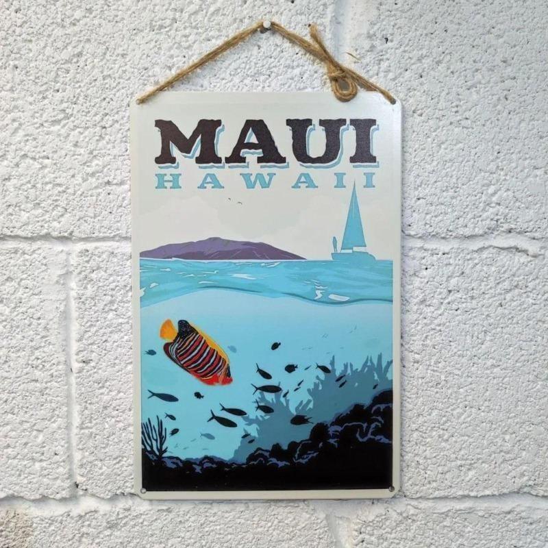 Venice Tourism Metal Poster, Vintage Travel Wall Art