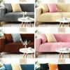 Sofa Cover All-Inclusive Sofa Cover Single Double Three-Seat Gold Velvet Sofa Slipcover Sand Solid Color Elastic Full