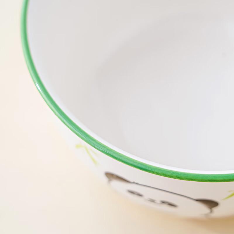 Cartoon Panda Ceramic Bowl Gift Set