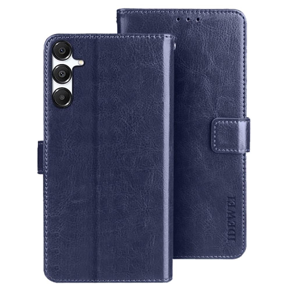 IDEWEI For Samsung Galaxy A36 5G/A56 5G Stand Case Crazy Horse Texture Leather Phone Cover