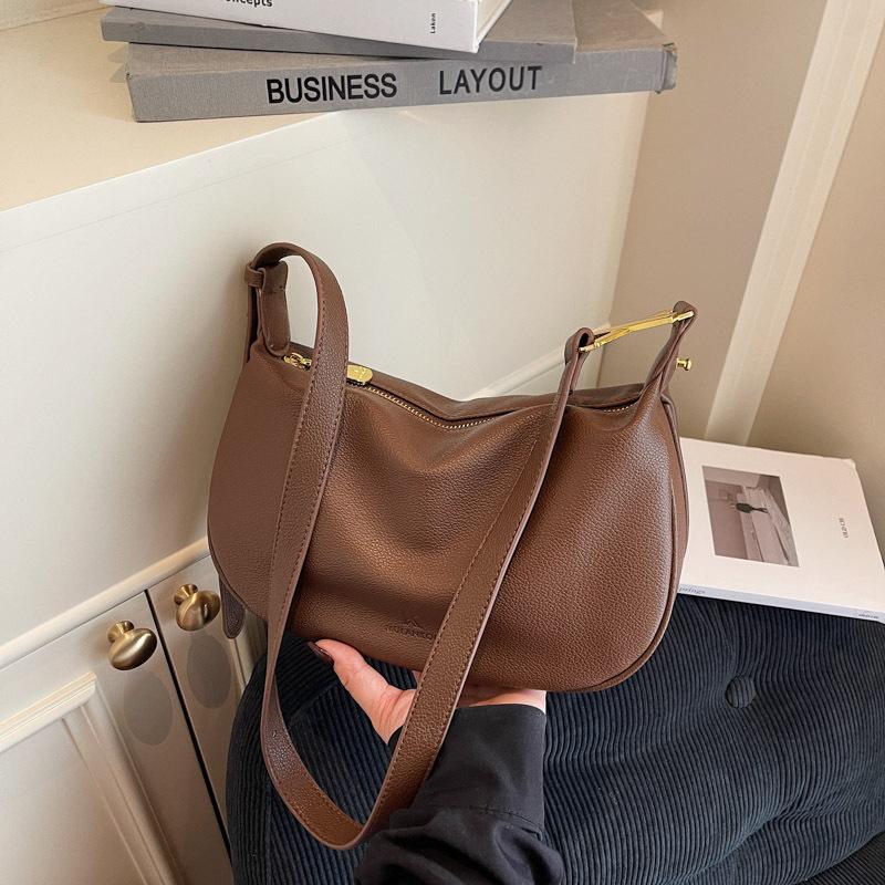 Crossbody bag new trend summer single shoulder niche single shoulder underarm women's bag large capacity dumpling bag