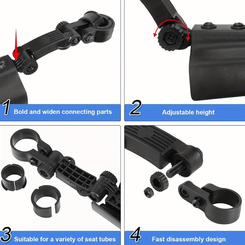 2pcs Bike Mudguard Set Bicycle Fenders Splash Fender Guard Set Road Mountain MTB Front Rear Mudguard Cycling Riding Accessories