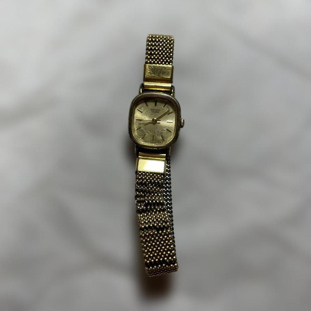 [USED] SEIKO Gold Mesh Band Watch