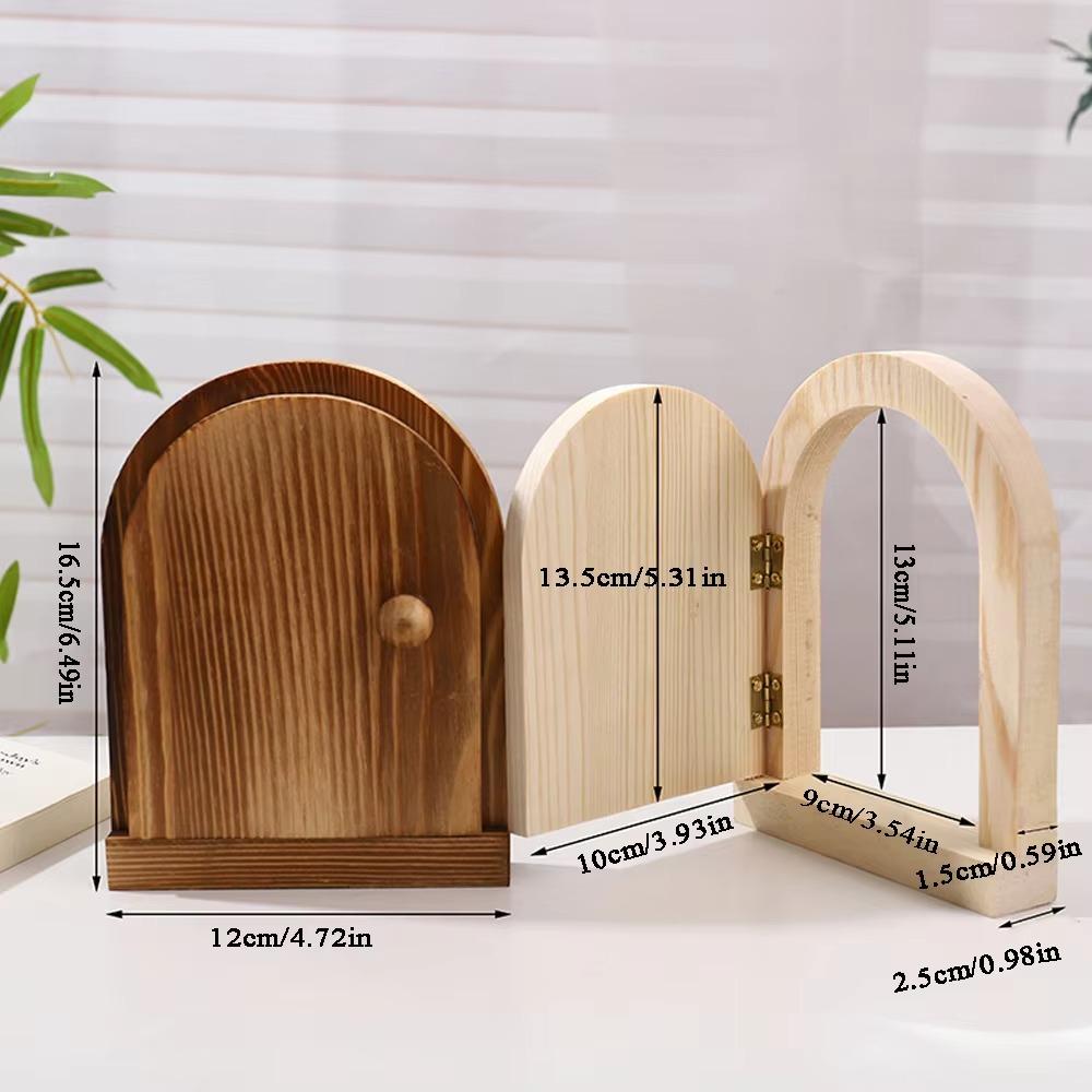 Wooden Socket Decorative Frame Household Shock Proof Case Switch Protective Cover  Living Room