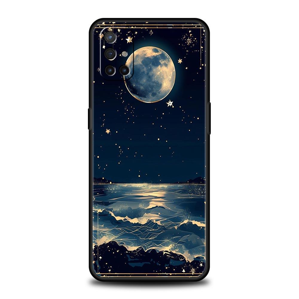 Phone Case For Oneplus 13R 13 12 10T 11 R10 Nord N100 N200 N10 9 9R CE 2 3 Z Pro Lite 5G Soft TPU Cover Fashion Starry Sky Stars