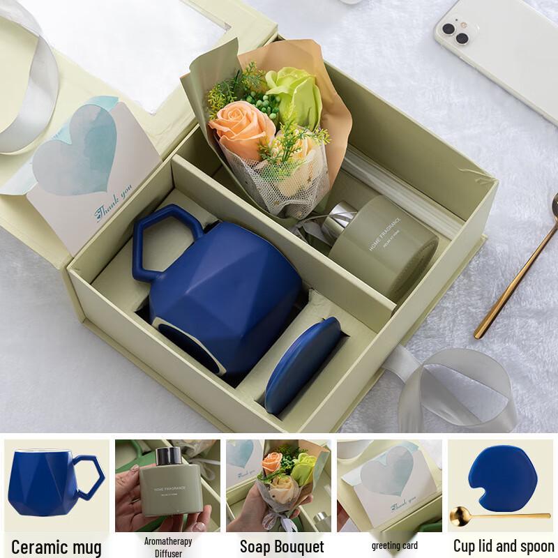 Cană de cafea WJ din ceramică cu design unic