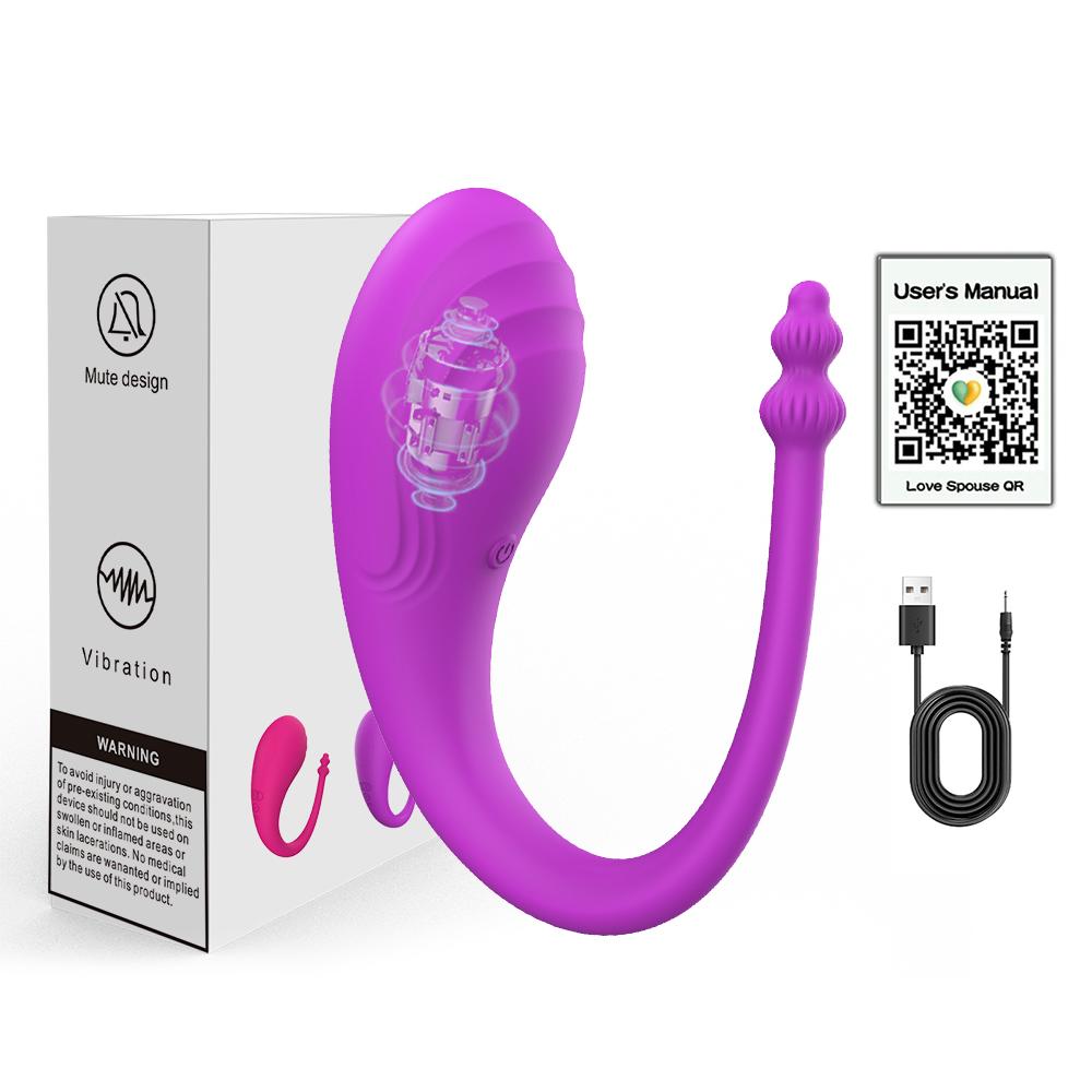 9rychlostní vaginální vibrátory ovládané aplikací G Spot Anální vibrační masáž vajíček Nositelný stimulátor Sexuální hračky pro dospělé pro páry