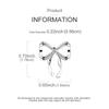 Original Charmscopper Elegant Geometric Line Bowknot Beads Fit Charms Platabracelets For Women Women Jewelry Making