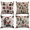 New Christmas Pillow Cases Living Room Printed Decorative Pillow Cases Home Christmas Pillow Cases