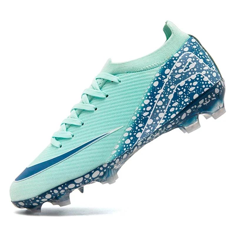 TF/FG Herren Fußballschuhe Professionelle Unisex Fußballschuhe Stollen Rasen Training Outdoor Atmungsaktiv Sport Damen Fußballschuhe